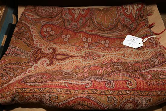 Paisley bed spread (a.f.)